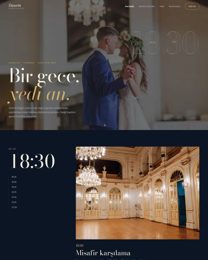 Tema 08 – Gecenin Akışı tasarım önizlemesi