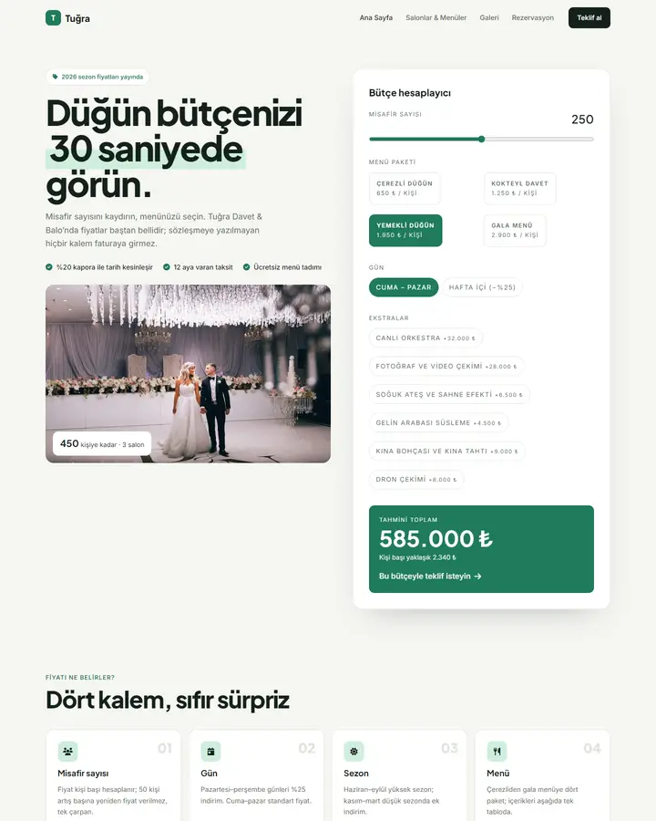 Tema 09 – Bütçe Planlayıcı tasarım önizlemesi