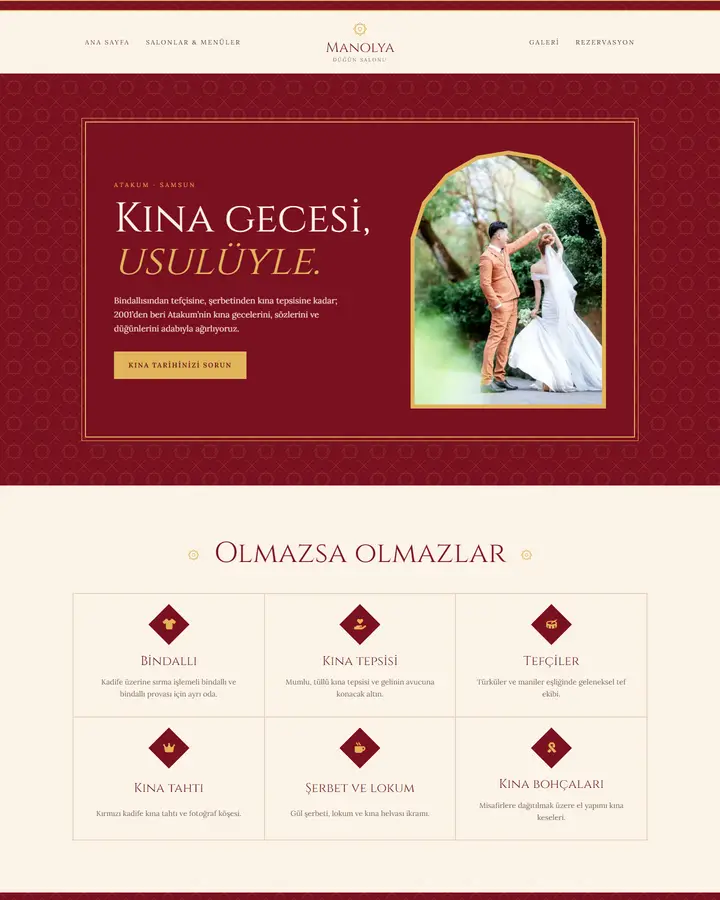 Tema 12 – Kına Gecesi tasarım önizlemesi