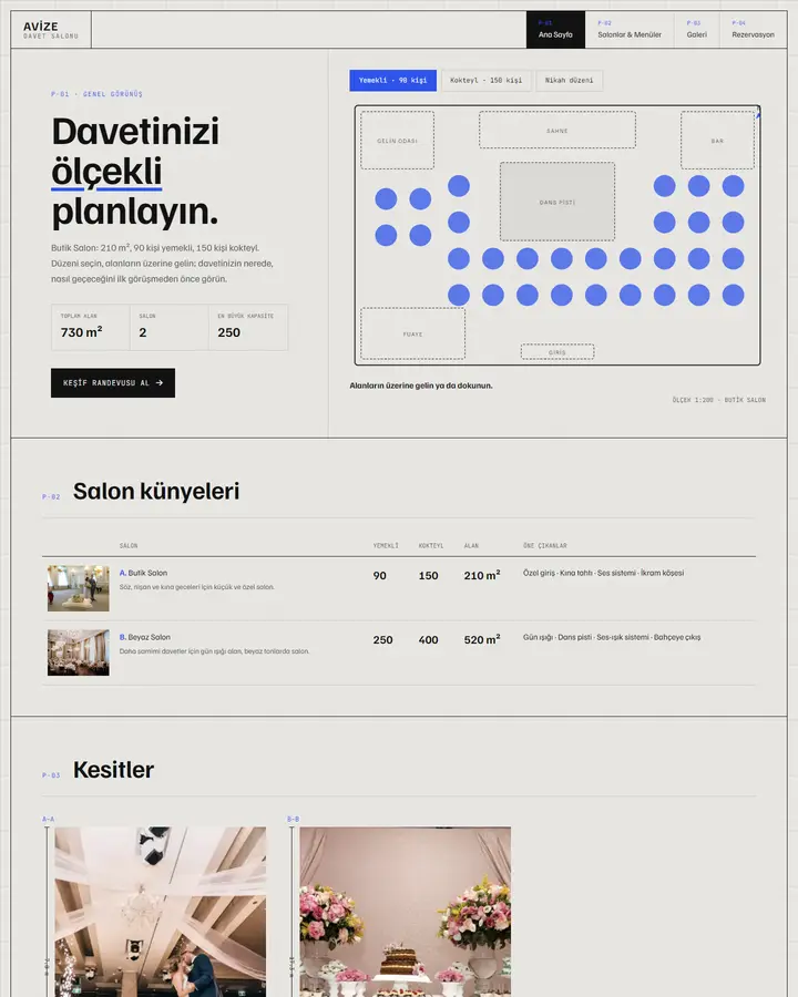 Tema 43 – Salon Planı tasarım önizlemesi