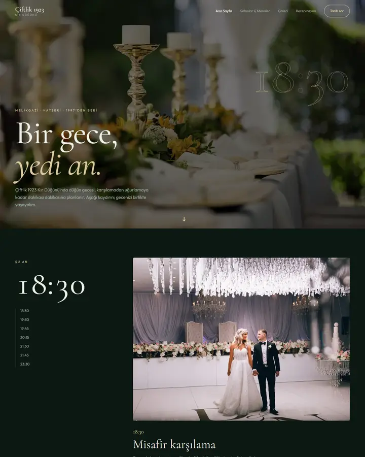 Tema 50 – Gecenin Akışı tasarım önizlemesi
